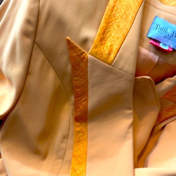 Tania Bella Collection Golden Mustard Pant Suit - Picture 13 of 16